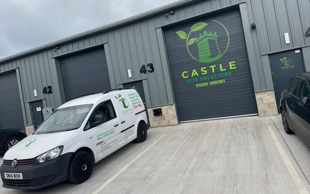Castle-eco-solutions-office-van Castle eco solutions office van Blackburn