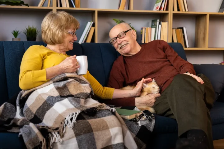 Castle eco solutions elderly people with cat pet Blackburn