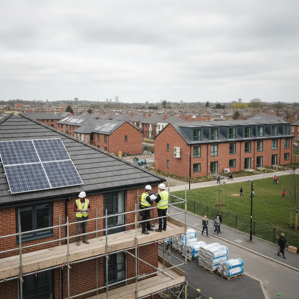 Castle eco solutions social housing public sector 001 Blackburn