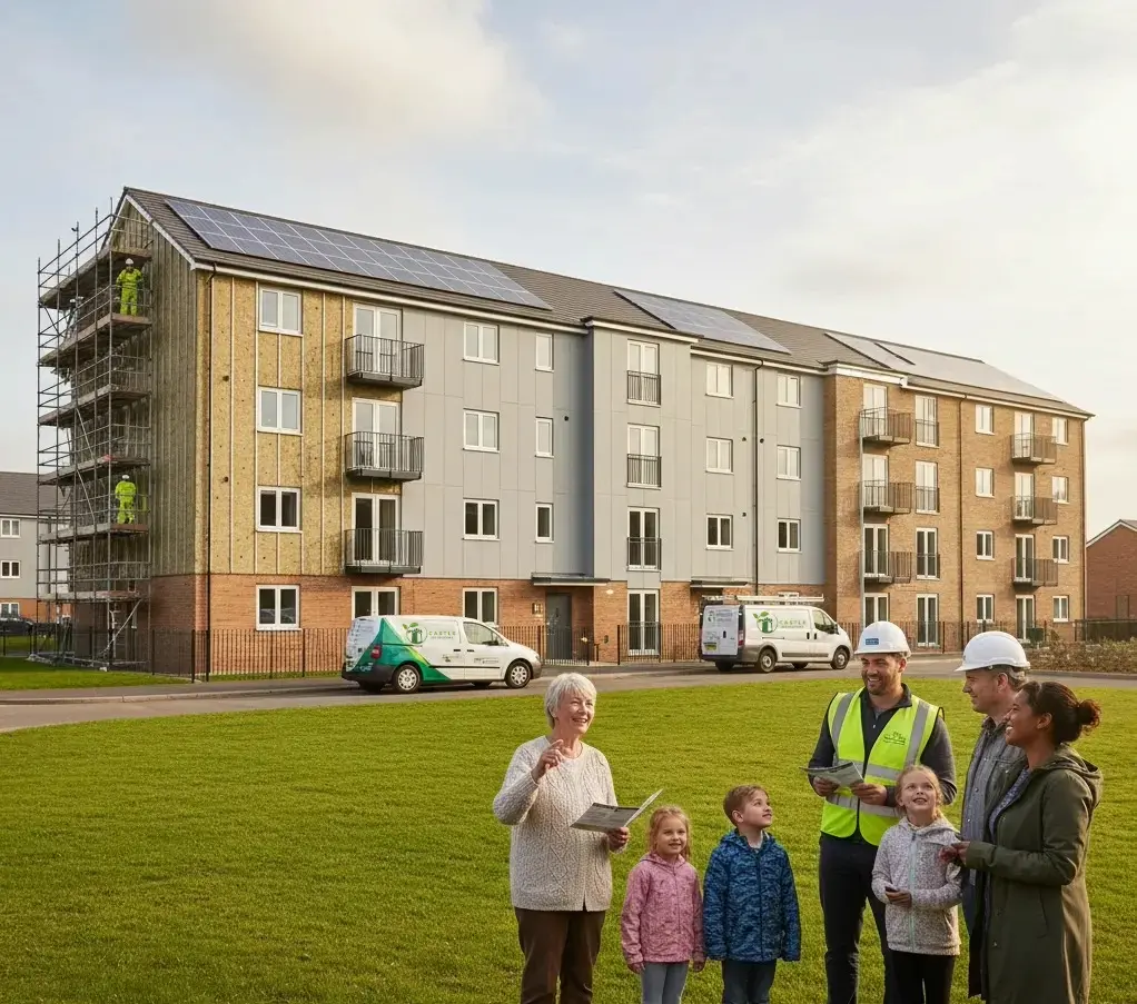 Castle eco solutions social housing public sector 002b Blackburn