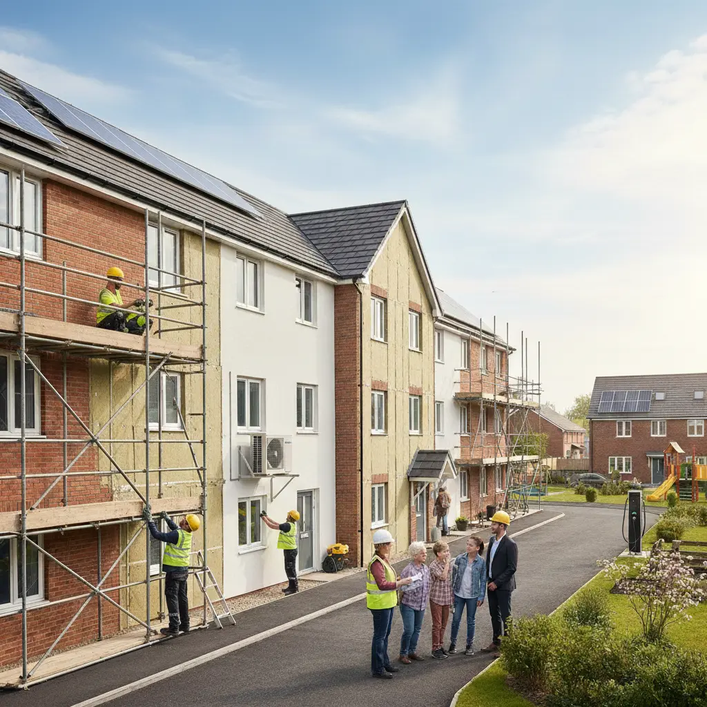 Castle eco solutions social housing public sector 003b Blackburn